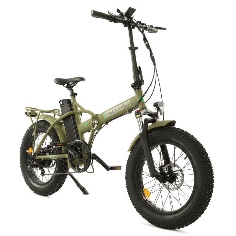 Electric Bike Ecotric Fat20 Green Right