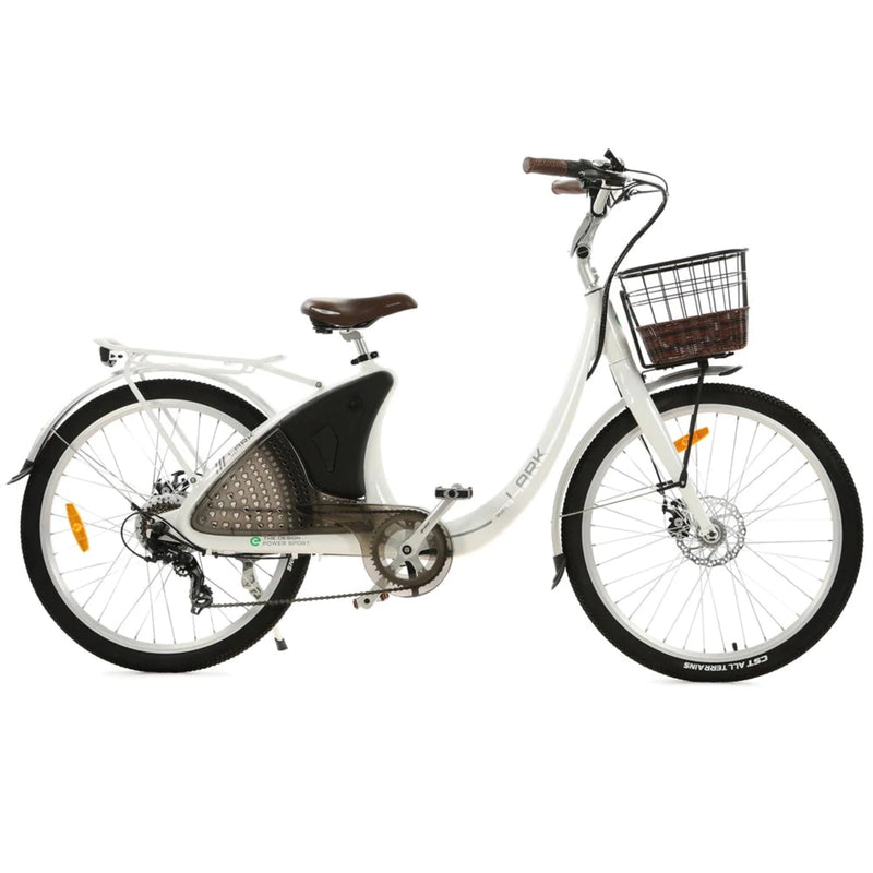 Electric Bike Ecotric Lark White Side