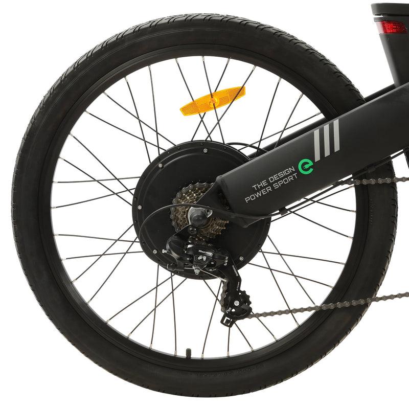 Electric Bike Ecotric Seagull Black Rear Wheel