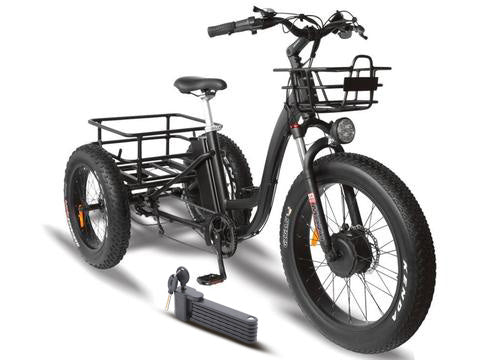 Electric Bike Emojo Trike Black Main