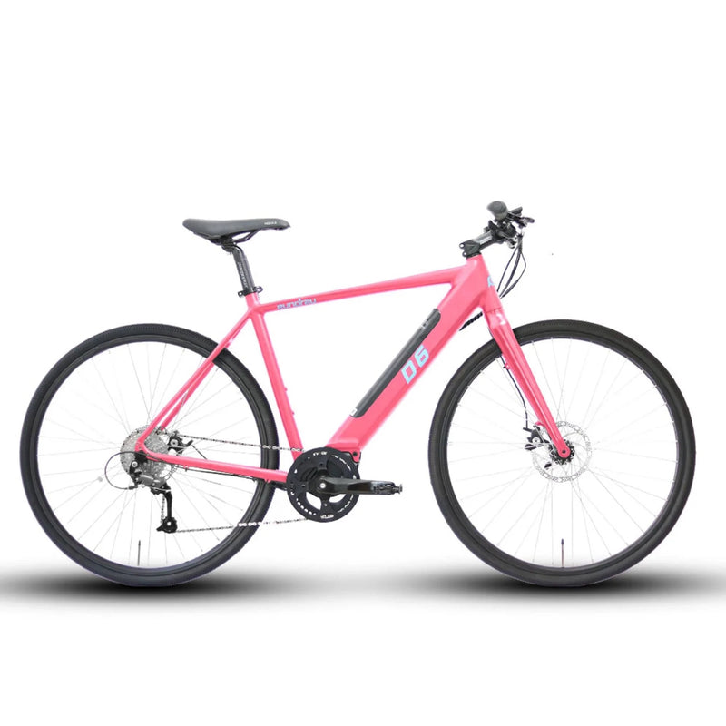 Electric Bike Eunorau D6 Pink Right