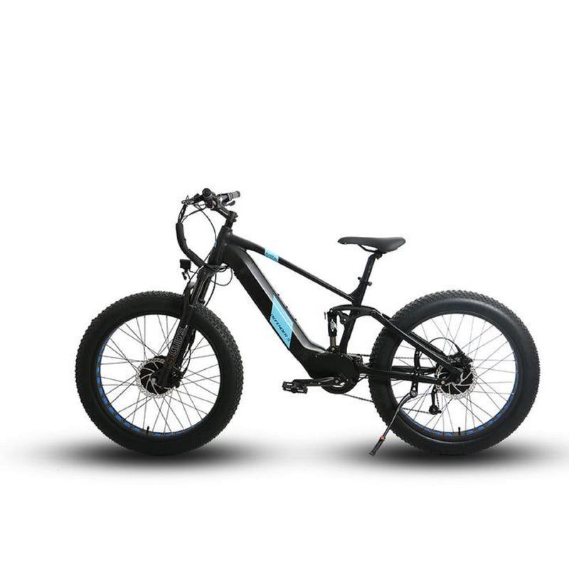 Electric Bike Eunorau Defender S Black Side