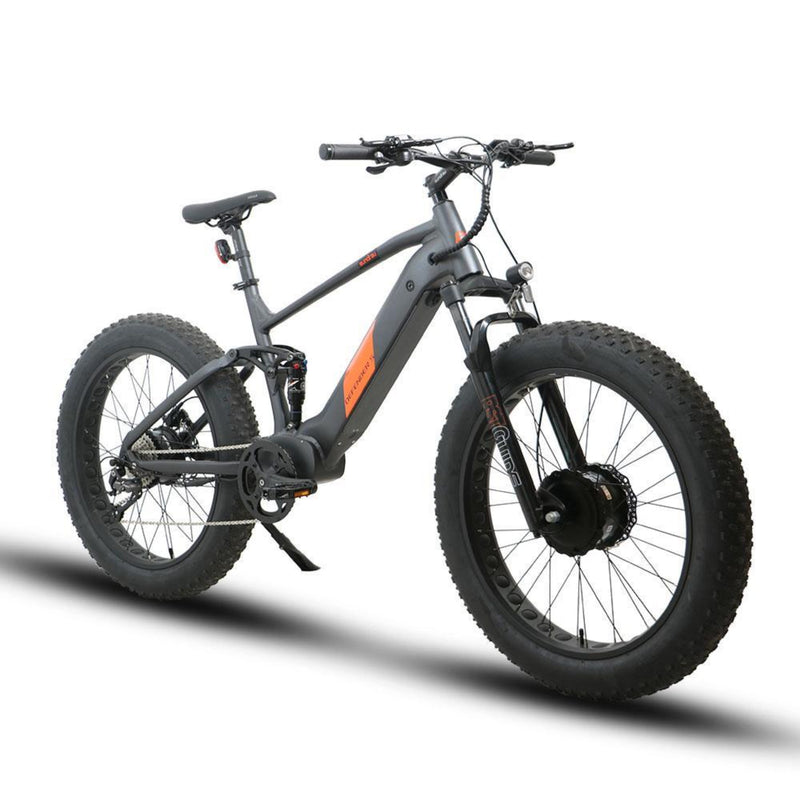 Electric Bike Eunorau Defender-S Grey Front 