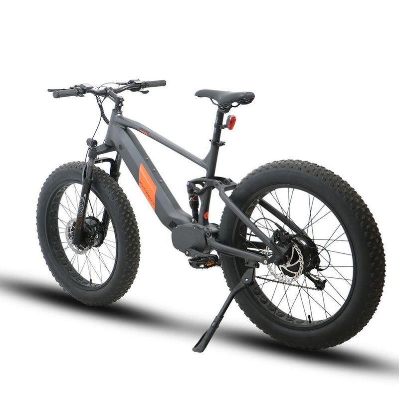 Electric Bike Eunorau Defender-S Grey Rear