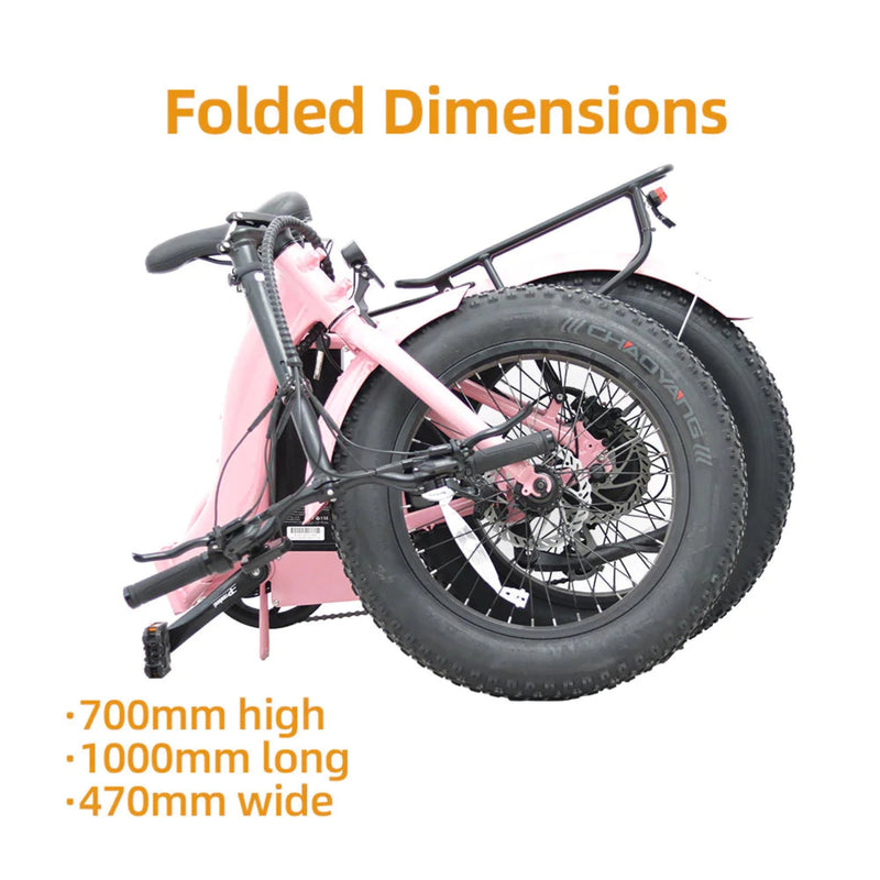 Electric Bike Eunorau FAT-STEP-Folded