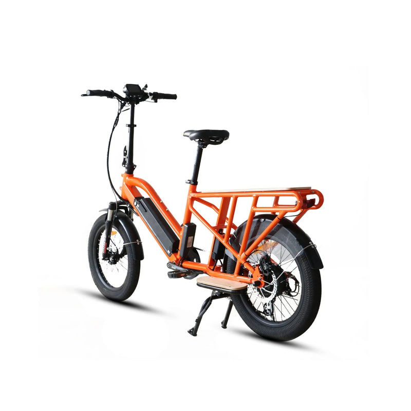 Electric Bike Eunorau G30 Orange Left Rear