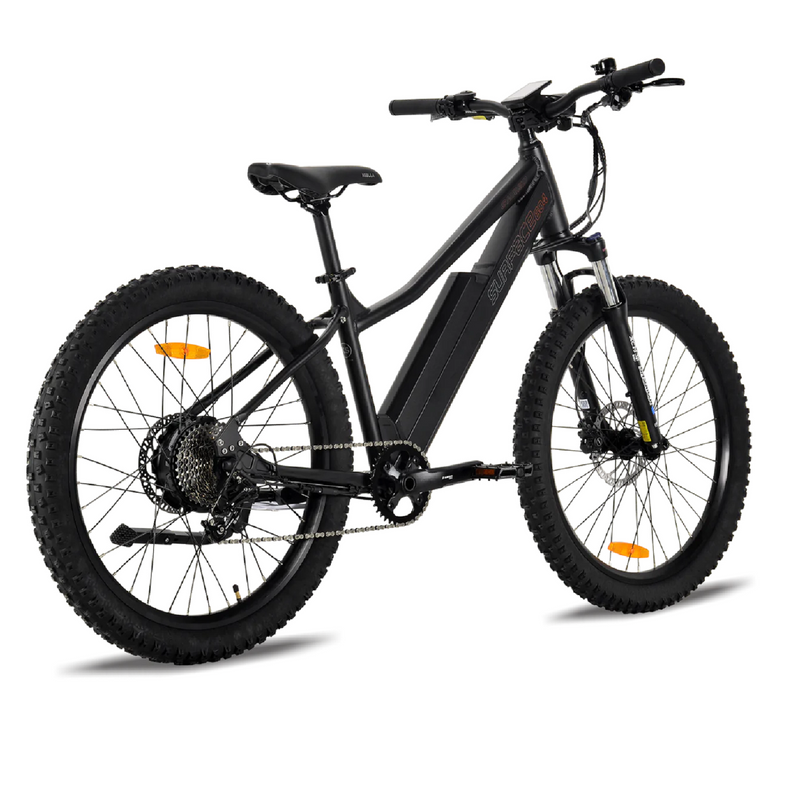 Electric Bike Eunorau Shred XS Black Right Rear