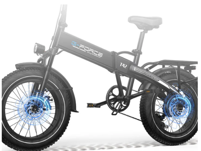 Electric Bike G-Force T42 Brakes