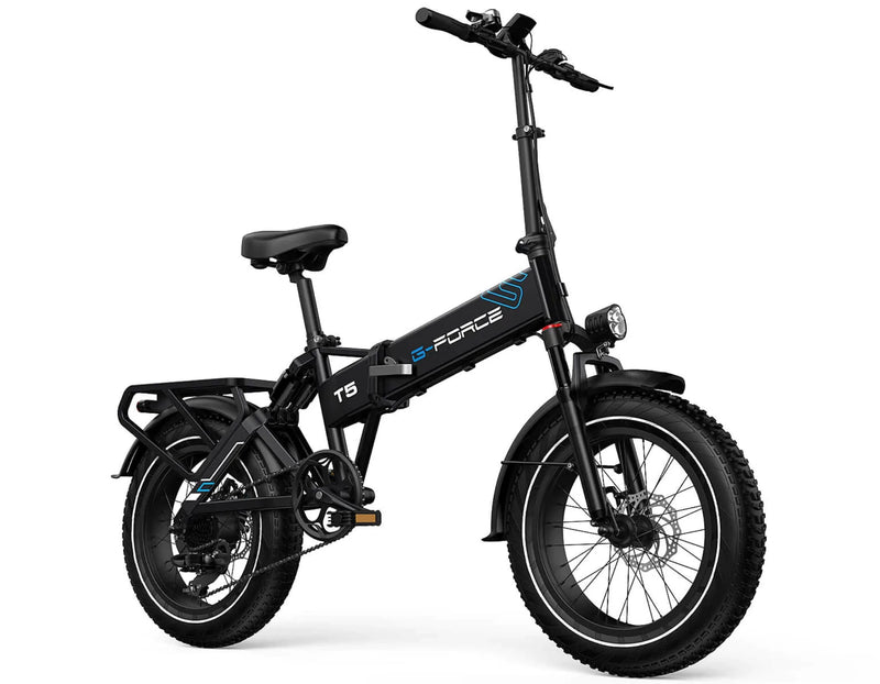 Electric Bike G-Force T5 Black Right Front