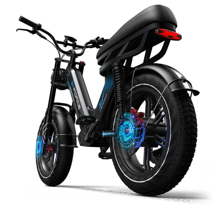 G-Force 750W ZF Moped-Style Electric Bike