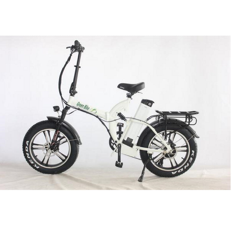 Electric Bike Green Bike GB 750 Mag White Main