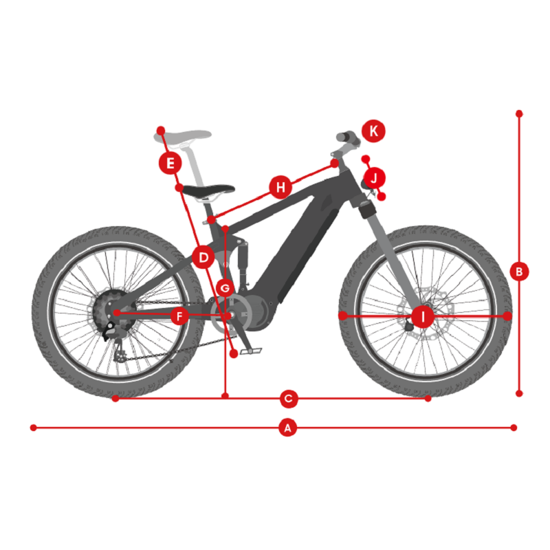Electric Bike Himiway Cobra Pro Dimensions