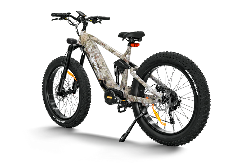 Electric Bike Himiway Cobra Pro Forest Left Rear