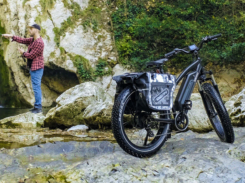 Electric Bike Himiway Cruiser Black Outside