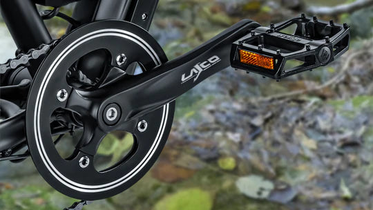 Electric Bike Himiway Cruiser Black Crank