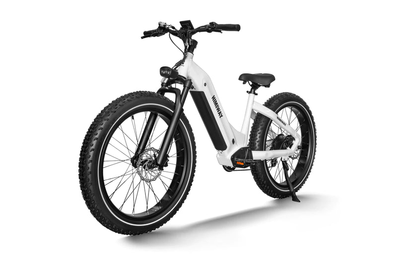 Electric Bike Himiway Zebra White Left Front