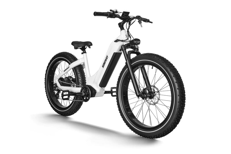 Electric Bike Himiway Zebra White Right Front