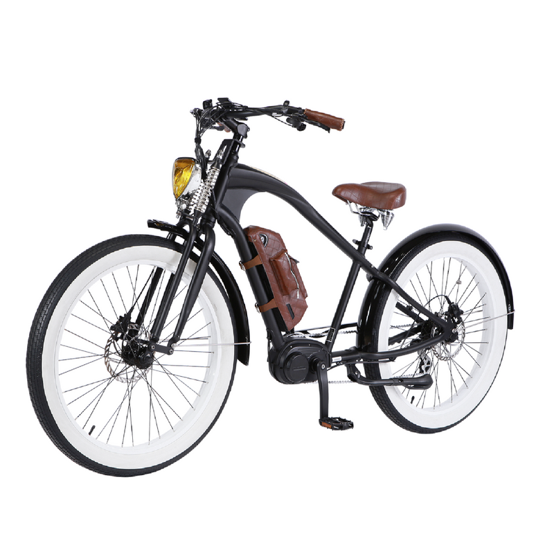 Electric Bike Michael Blast Vacay Mid Hi Black Frame Left