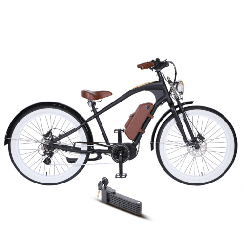 Electric Bike Michael Blast Vacay Mid High Step Black Main