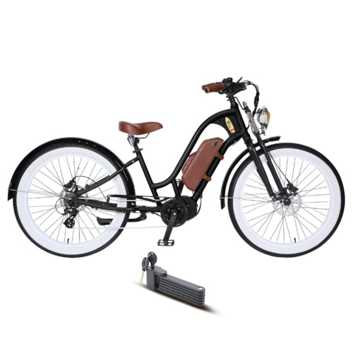 Electric Bike Michael Blast Vacay Mid High Step Black Main