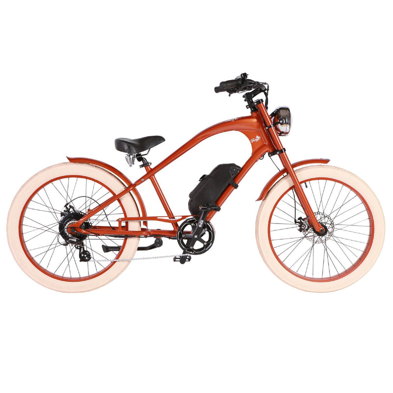 Electric Bike Michael Blast Vacay Hi Bronze Frame Bronze Rims