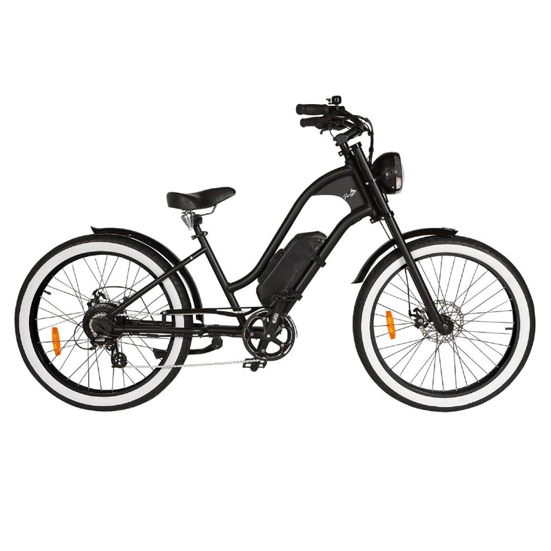 Electric Bike Michael Blast Vacay Lo Black Frame Black Rims