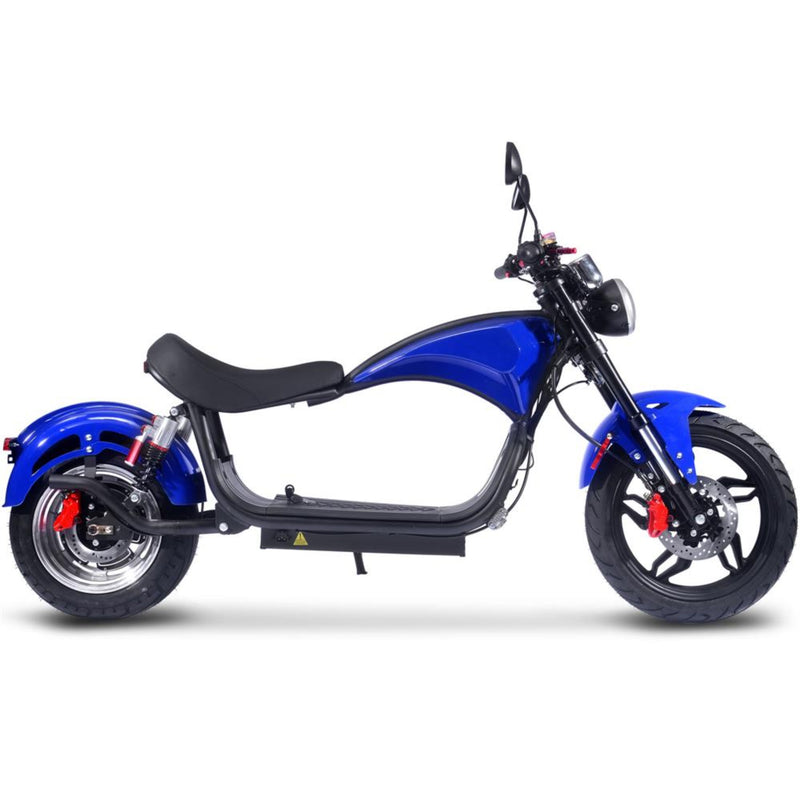 Electric Bike Mototec Raven Blue Main