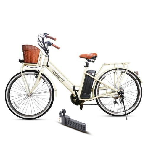 nakto city electric bicycle 16" Skylark 2 - 48V 8Ah 500W Folding Bike speed shifting system there is a red switch on and off the pedal assistance easily High Speed NAKTO City Electric Bicycle 26''