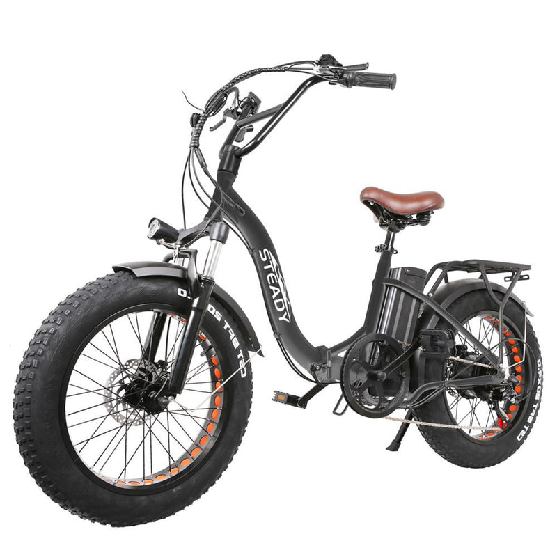 Electric Bike Nakto Ox Folding Black Left