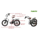 Electric Bike Nakto Ox Folding Specs