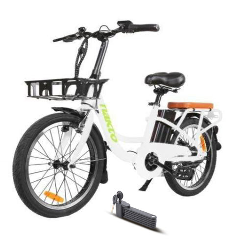 Electric Bike Nakto Pony White Main