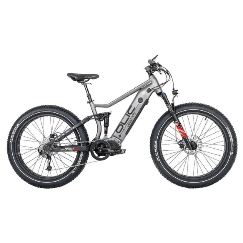 Electric Bike Olic Top Off Road 750 Silver Right