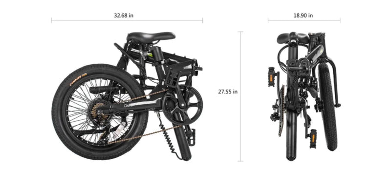 Electric Bike Qualisports Dolphin Folded