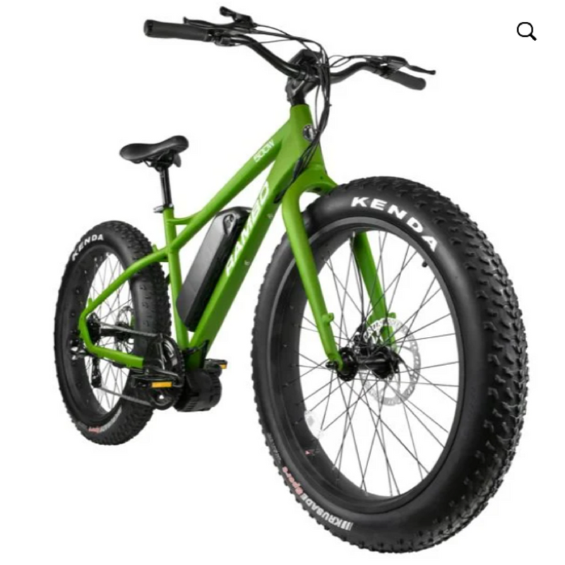 Electric Bike Rambo Cruiser Green Front