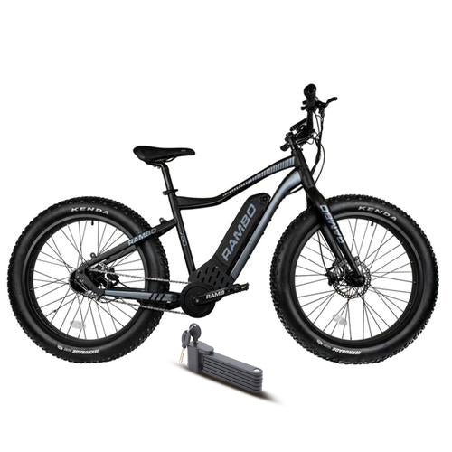 Electric Bike Rambo Pursuit Black Main