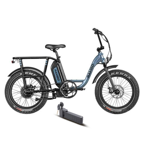 Electric Bike Rambo Rooster Blue Main