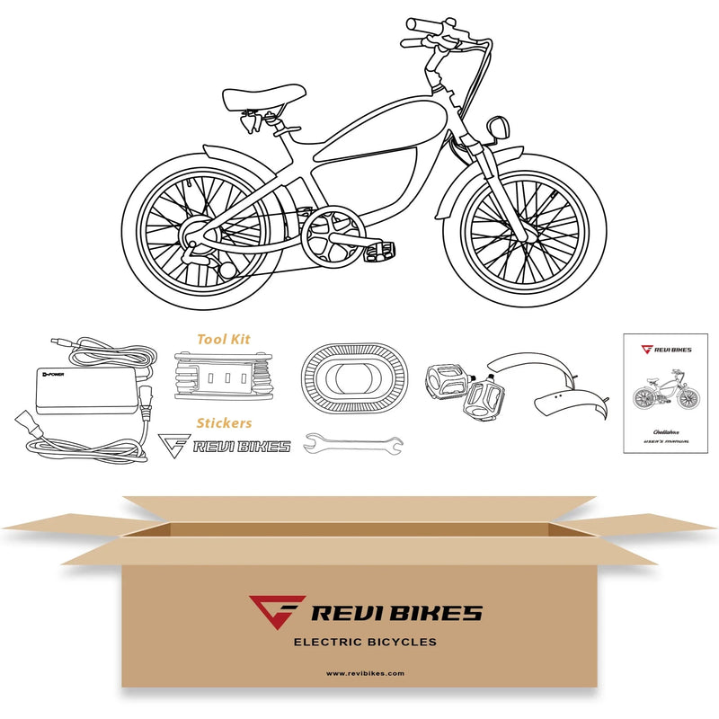 Revi 500W Cheetah Mini Electric Bike