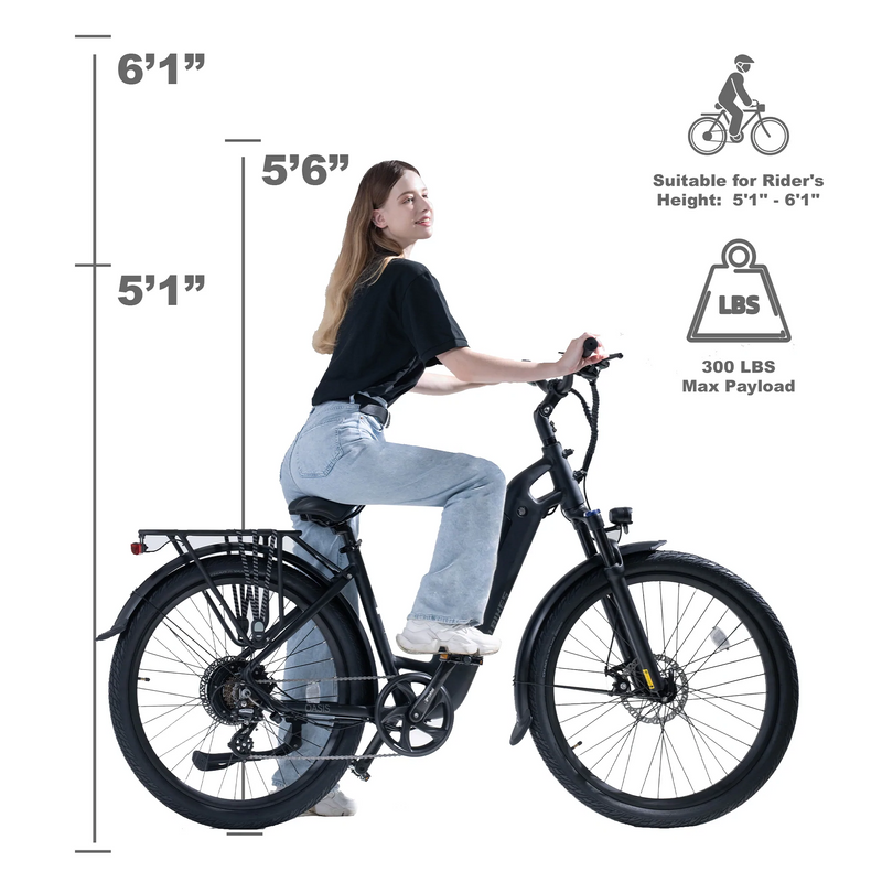 Electric Bike Revi Oasis Size