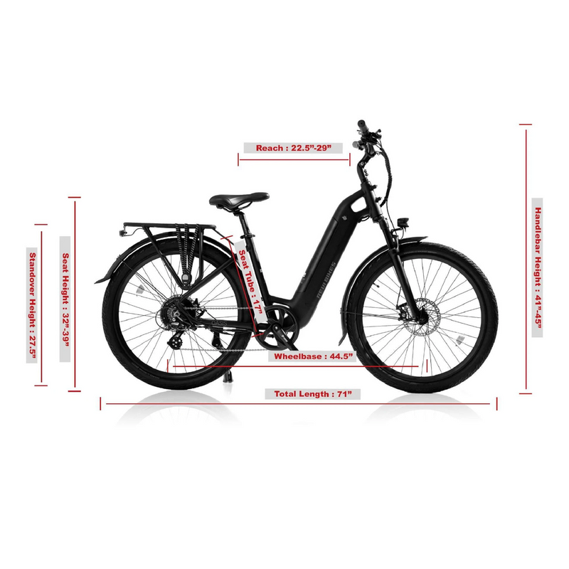 Electric Bike Revi Oasis Size