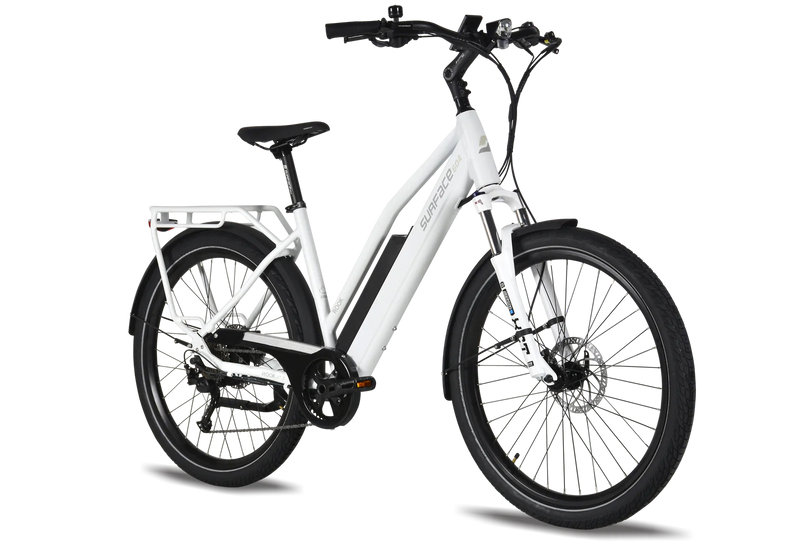 Electric Bike Surface 604 Rook White Right Front