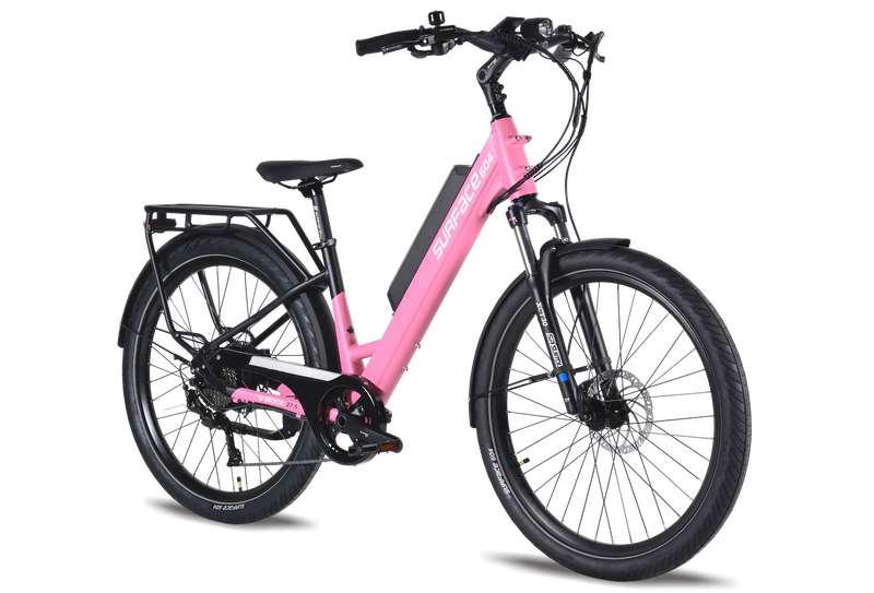 Electric Bike Surface 604 V-Rook Pink Right Front