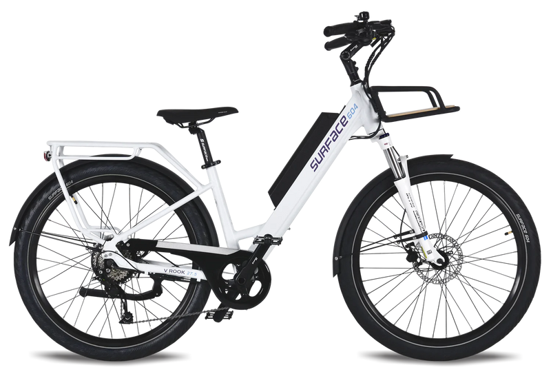 Electric Bike Surface 604 V-Rook White Right