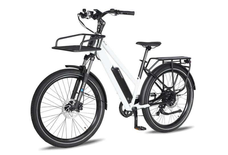 Electric Bike Surface 604 Werk White Left Front