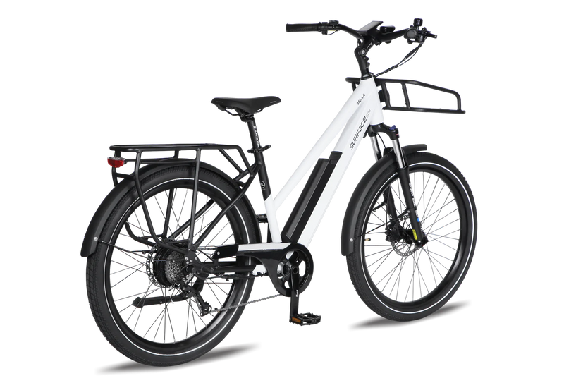 Electric Bike Surface 604 Werk White Right Rear