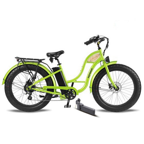 Electric Bike T4B Fatwave Low Step Green Main