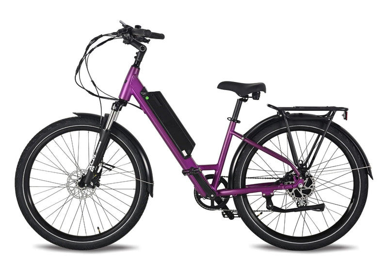 Electric Bike T4B Victory Purple Main