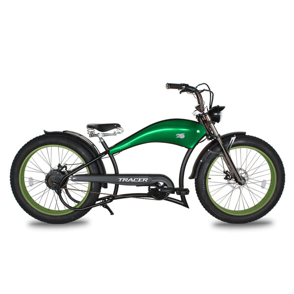 Electric Bike Tracer 25 Green Right