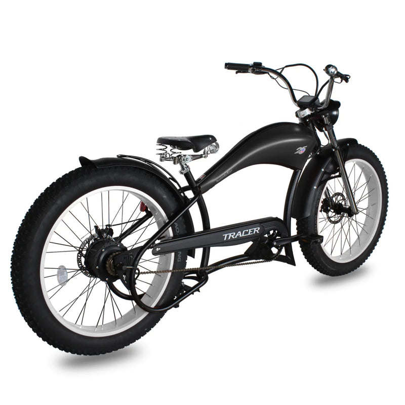 Electric Bike Tracer 25 Black Right Rear