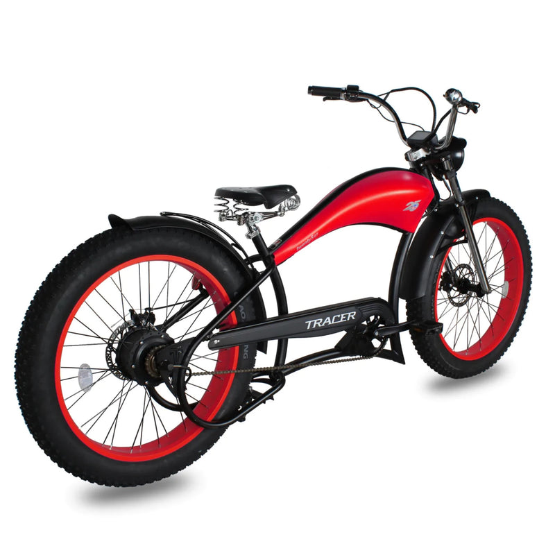 Electric Bike Tracer 25 Red Right Rear