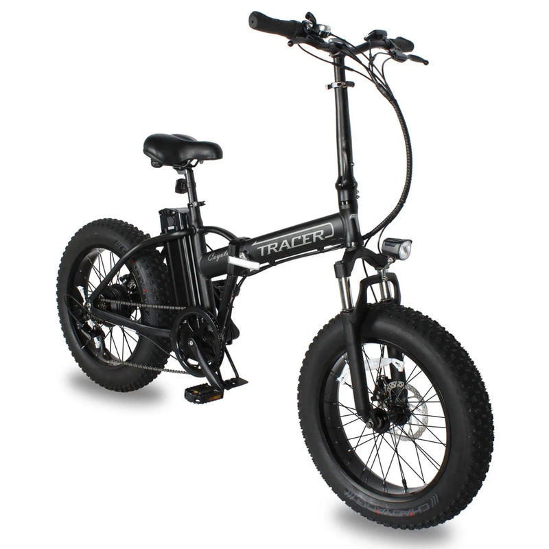 Electric  Bike Tracer Coyote Black Right Front